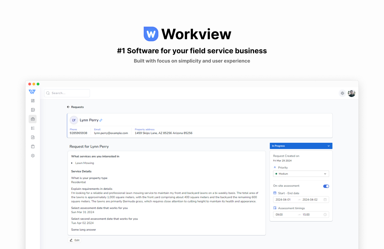 Workview Screenshot 1